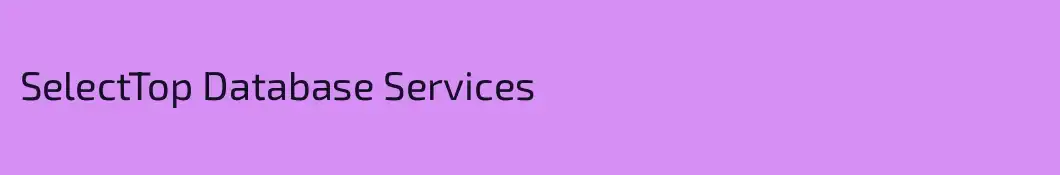 SelectTop Database Services